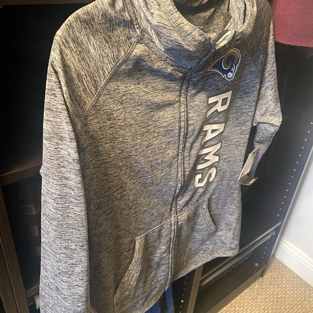 NFL Los Angeles Rams Women’s Zip Up Hoodie